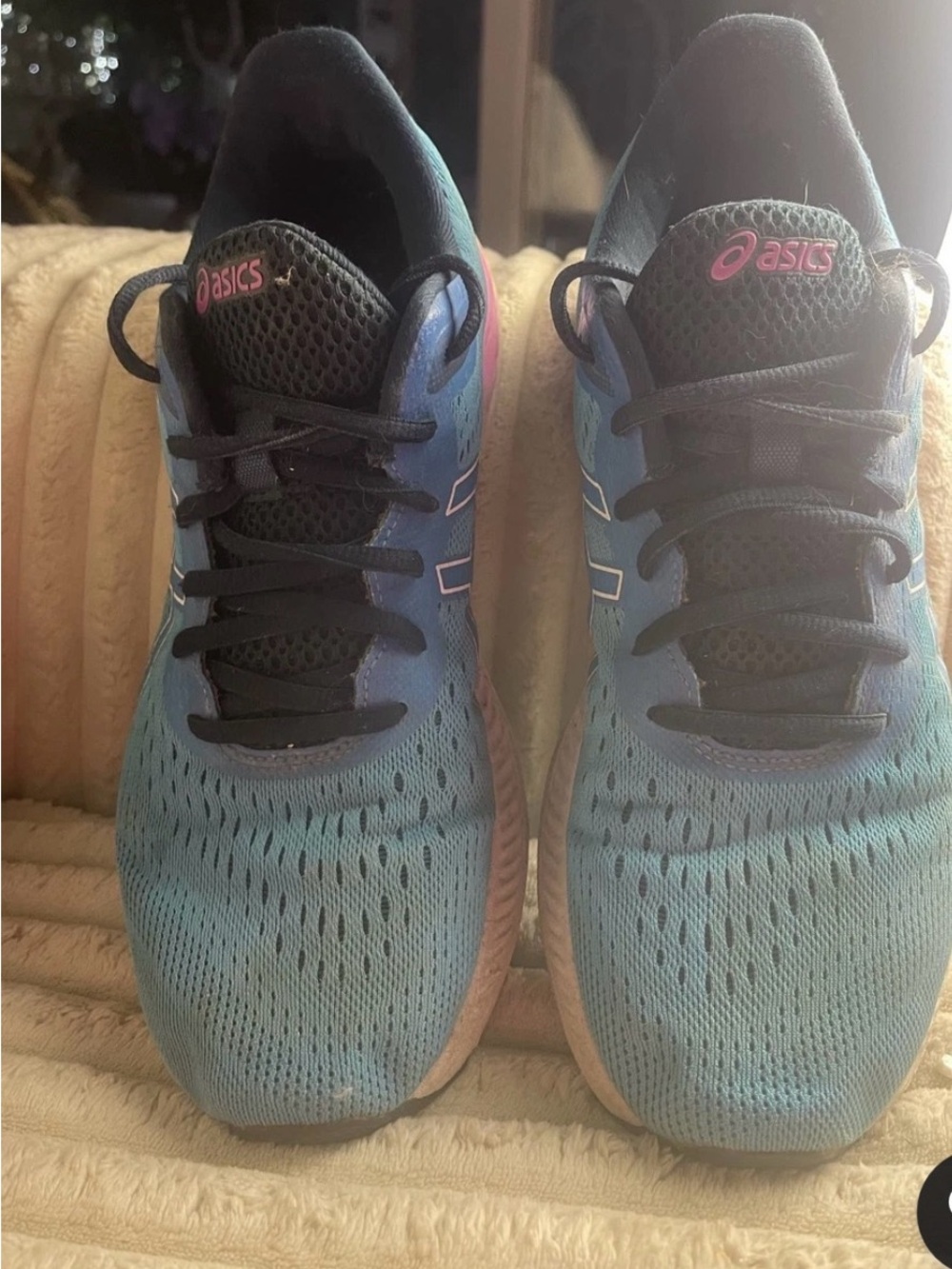 ASICS GEL-Excite 8 Women's Size 11 Running Shoes Blue Pink - Picture 6 of 6